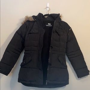 Steve Madden black winter jacket